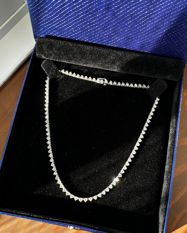 Pre/owned Diamond Tennis Necklace