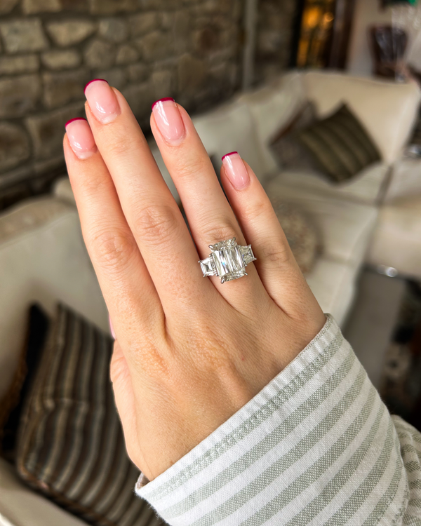 Lab Diamond Ring