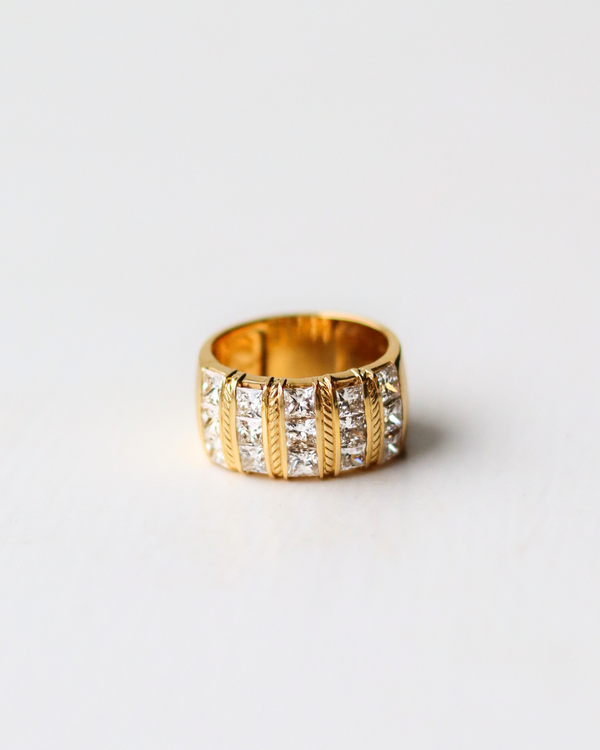 Lab Diamond Vintage Inspired Ring