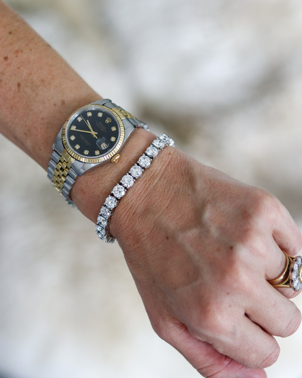 Lab Diamond Tennis Bracelet