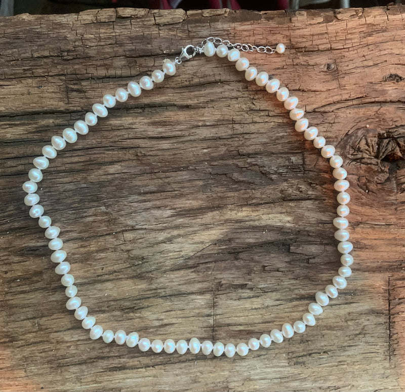 Skinny 18" pearls